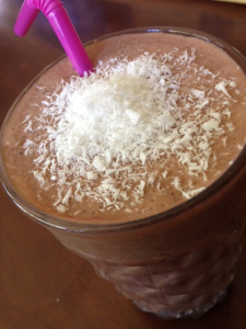 Coconut-protein-shake